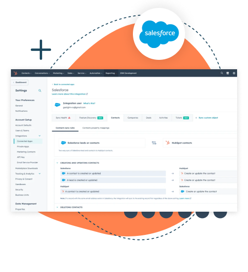 Salesforce-HS Considerations Screenshot 1