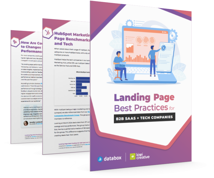 Landing Page Best Practices for B2B SaaS and Tech Companies Mockup